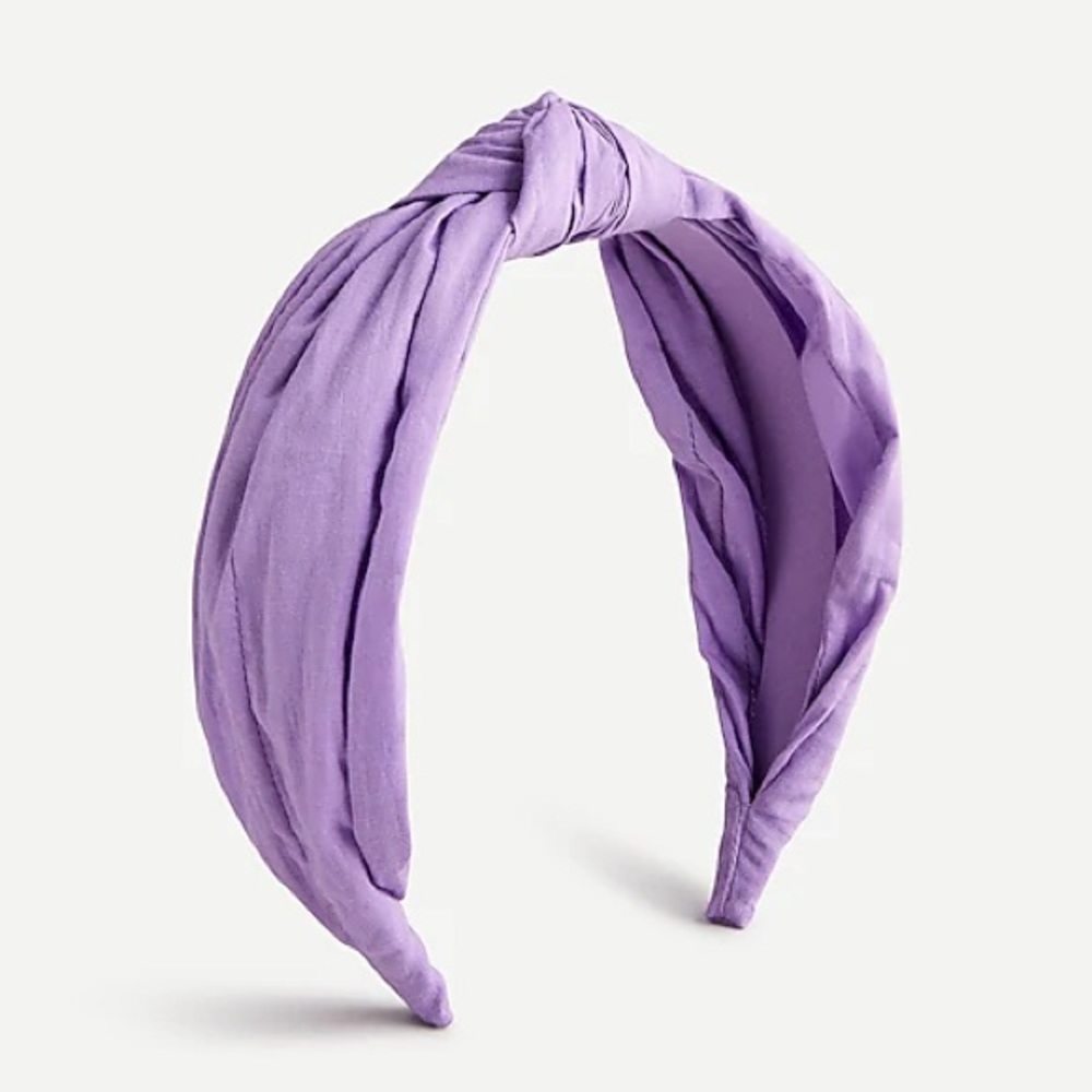 J. Crew Knot Headband in Solid Cotton - Picture 2 of 4